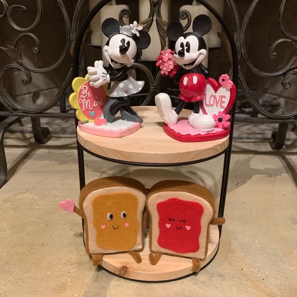 NWT   Two Tiered Wooden Stand   LAST ONE - Picture 6 of 6